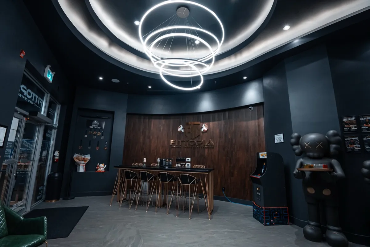 Fittopia Fitness Center reception